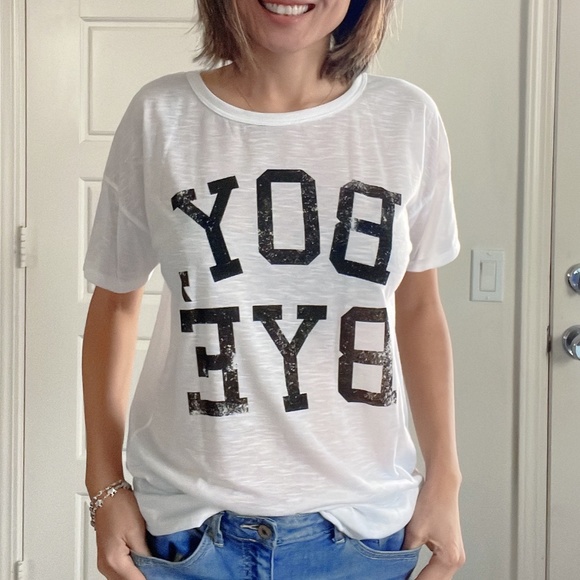 Boy Bye Casual Graphic Tee - Picture 3 of 5